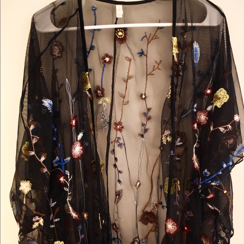 Embroidered Kimono